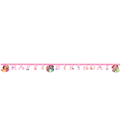 Guirnalda Letra Princesas Disney Feliz Cumpleaños