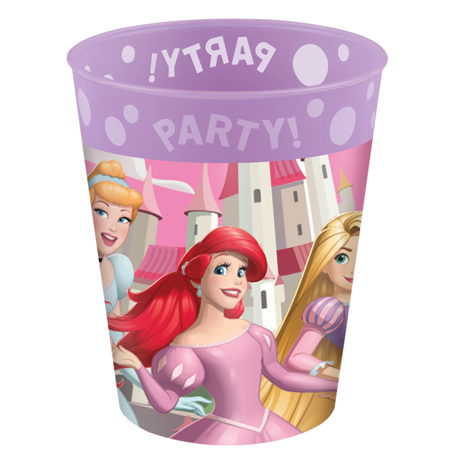 Vasos Princesas Disney Morado 250ml 4uds