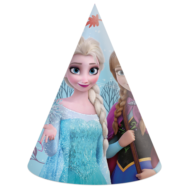 Gorros de fiesta de Frozen 6 unidades