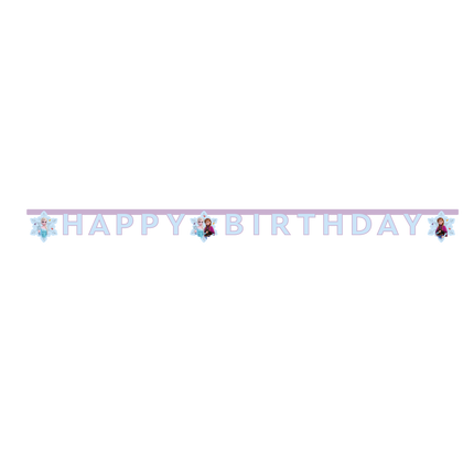 Guirnalda de letras Frozen Feliz Cumpleaños 2m
