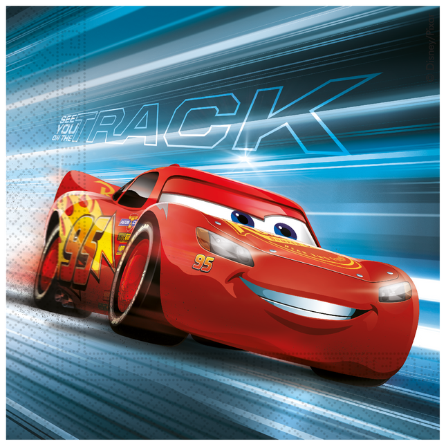 Servilletas Cars 33cm 20ud