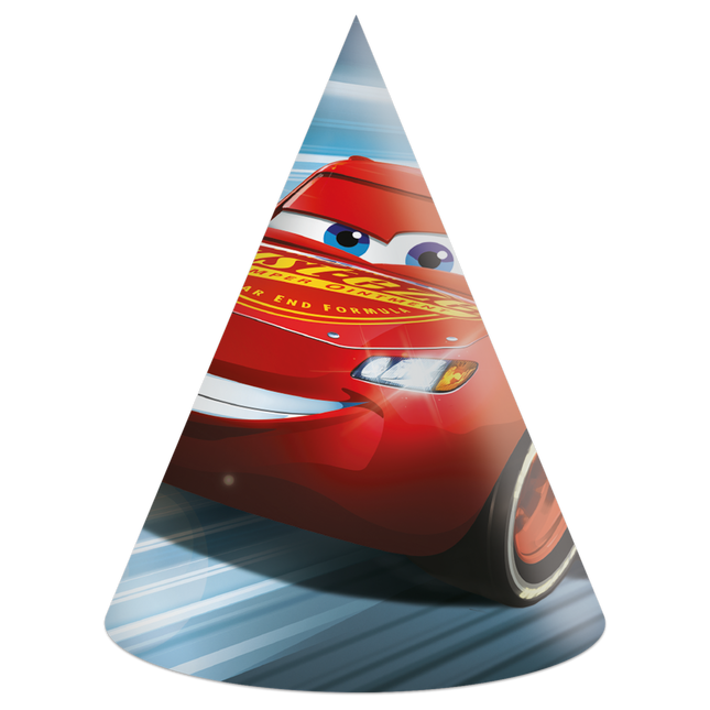 Sombreros de fiesta Cars La victoria es mía 6pcs