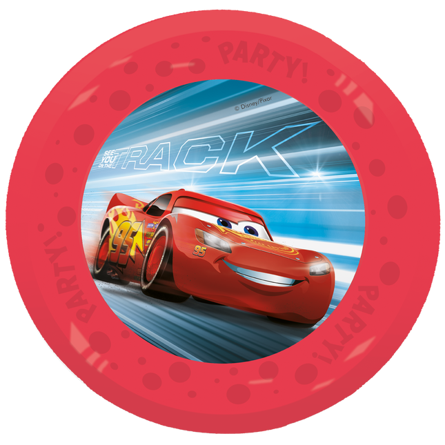 Coches Señales La victoria es mía Plástico 21cm 4pcs