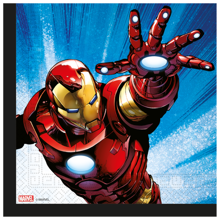 Avengers Servilletas 33cm 20ud