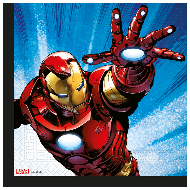 Avengers Servilletas 33cm 20ud