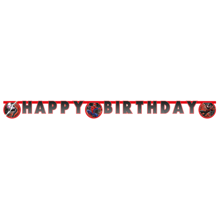 Cabestrillo Carta Spiderman Feliz Cumpleaños