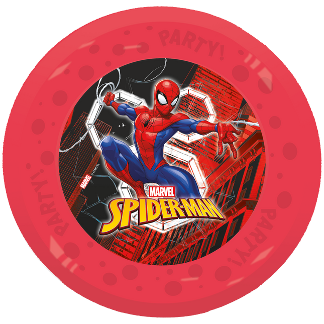 Spiderman Platos 21cm 4pcs
