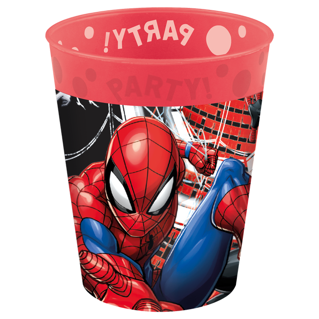 Vasos Spiderman 250ml 4uds