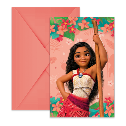 Moana Ii Sailing Spirit Fsc Invitaciones y sobres 6St