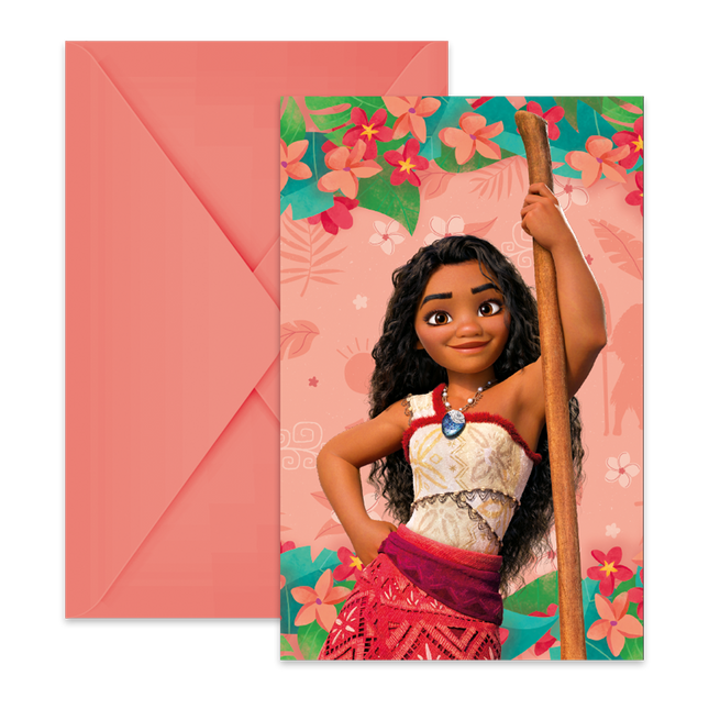 Moana Ii Sailing Spirit Fsc Invitaciones y sobres 6St
