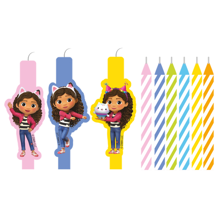 Gabby'S Dollhouse Velas 9 piezas