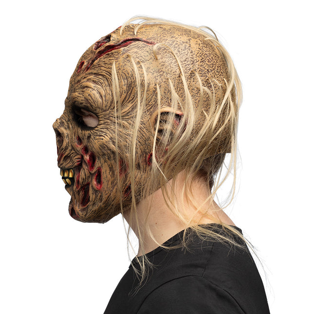 Máscara de Halloween Gruñido Zombi