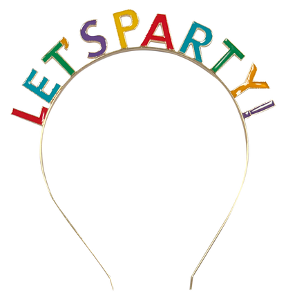 Tiara de colores Lets Party