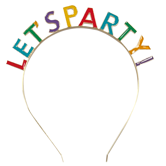 Tiara de colores Lets Party