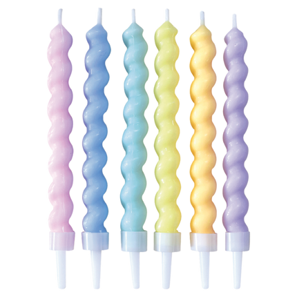 Velas de colores Twisted Pastel