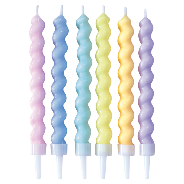 Velas de colores Twisted Pastel