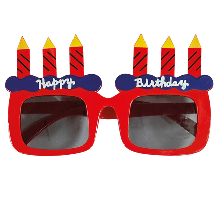 Velas de vasos de feliz cumpleaños