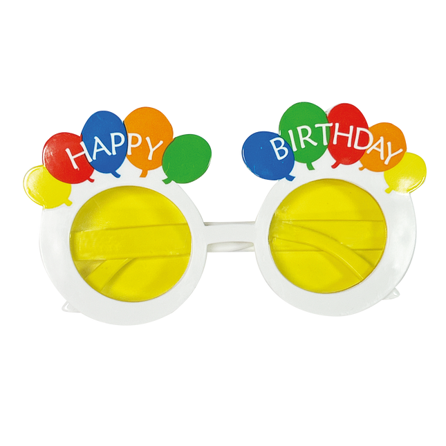 Globos Gafas Feliz Cumpleaños