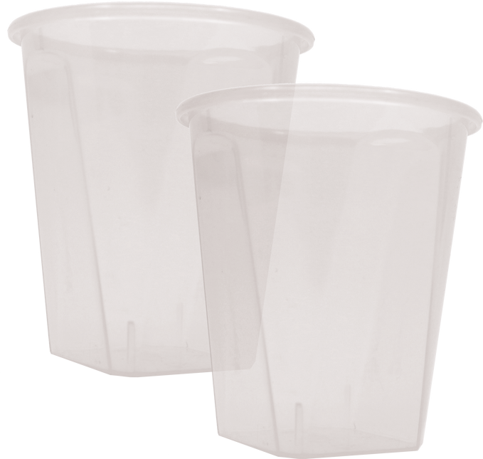 Vasos de chupito transparentes 12uds