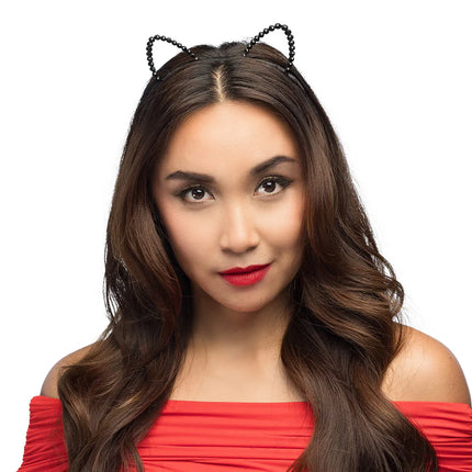 Diadema de gato «Black Diamond»