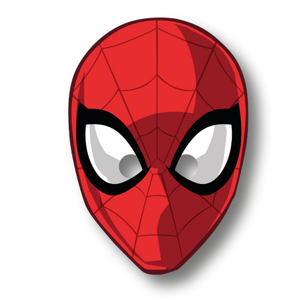 Máscara Spiderman Mundo De Telarañas 6pcs