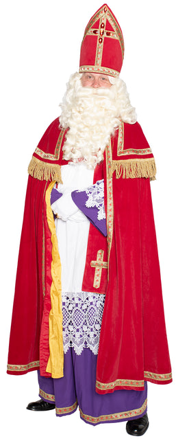 Traje Sinterklaas Completo Terciopelo 4 piezas