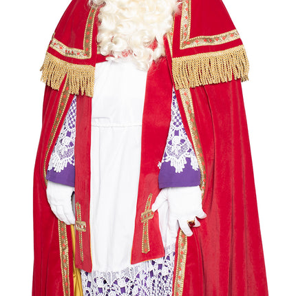 Traje Sinterklaas Completo Terciopelo 4 piezas