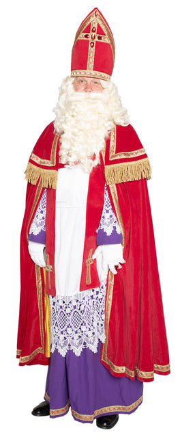Traje Sinterklaas Completo Terciopelo 4 piezas