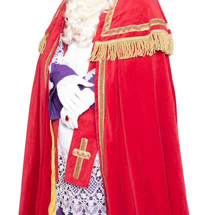 Traje Sinterklaas Completo Terciopelo 4 piezas