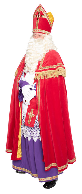 Traje Sinterklaas Completo Terciopelo 4 piezas