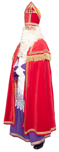 Traje Sinterklaas Completo Terciopelo 4 piezas