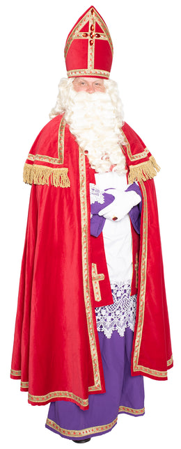Traje Sinterklaas Completo Terciopelo 4 piezas