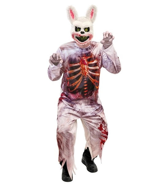 Disfraz de conejo zombi