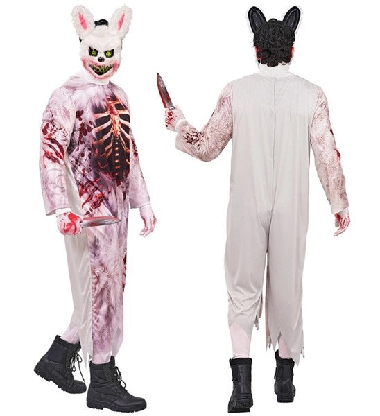 Disfraz de conejo zombi