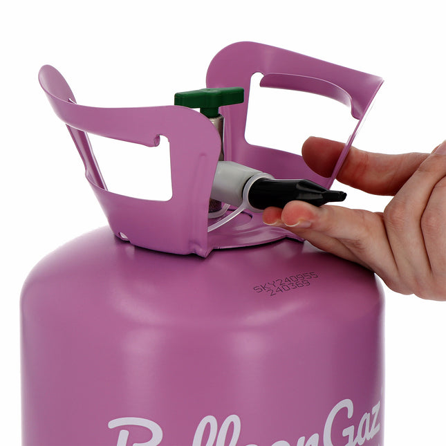 Depósito de Helio con 30 Globos y Cinta