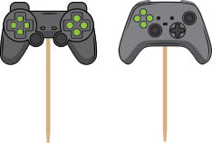 Palillos de cóctel para fiestas de juegos 12 uds.