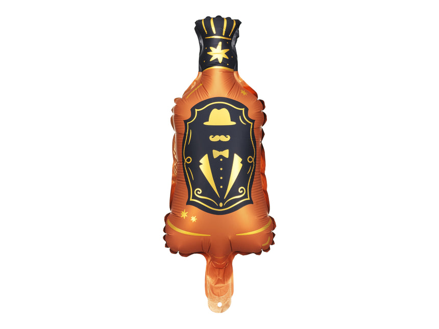 Globo de Helio Botella de Whisky Vacía 12cm
