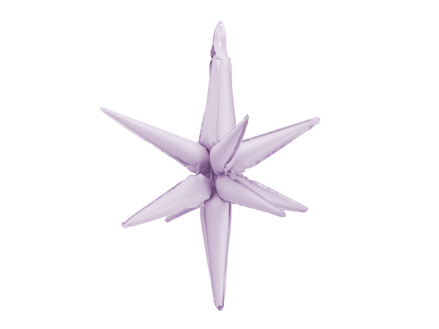 Globo Estrella Morado 70cm