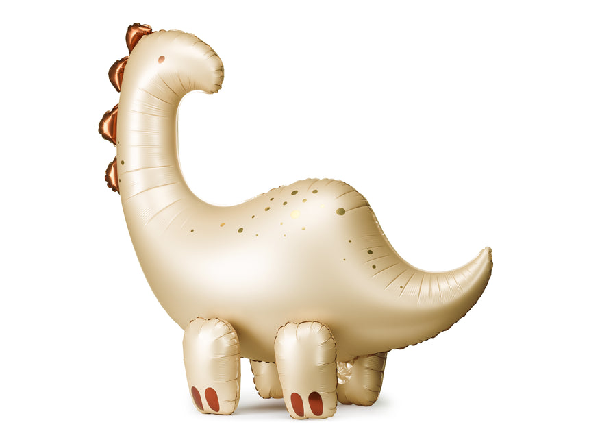 Globo Dinosaurio Oro 91cm