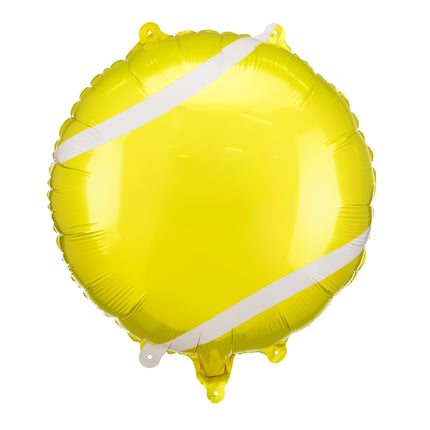 Globo de Helio Amarillo Pelota de Tenis Vacía 35cm