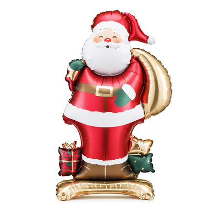 Globo de Papá Noel con soporte 84cm