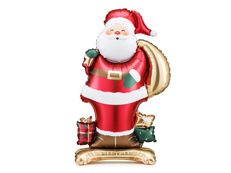 Globo de Papá Noel con soporte 84cm