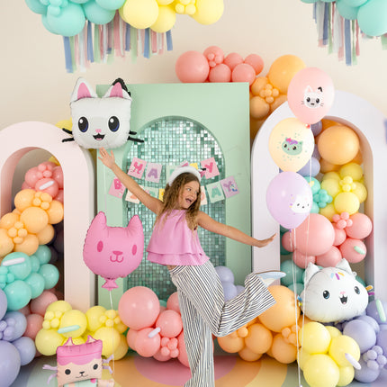 Globo de aluminio Pandy Paws, 65x57 cm