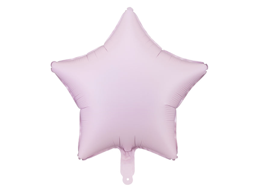 Globo de Helio Estrella Morado Vacío 48cm
