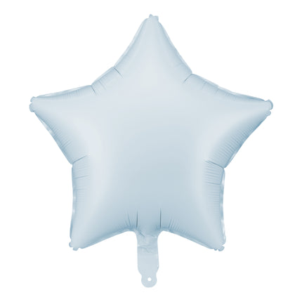 Globo de Helio Estrella Azul Vacío 48cm