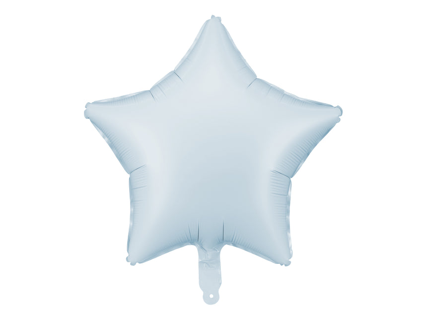 Globo de Helio Estrella Azul Vacío 48cm