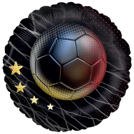 Globo de helio de fútbol de Alemania, vacío, 45 cm