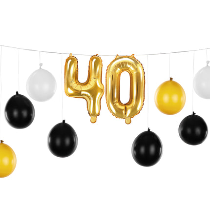 Guirnalda de Globos 40 Años 2,6m