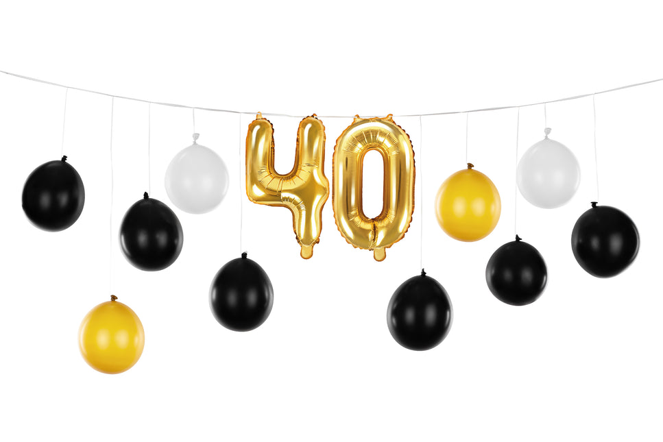 Guirnalda de Globos 40 Años 2,6m