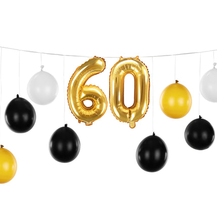 Guirnalda de Globos 60 Años 2,6m